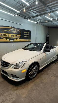 MERCEDES-BENZ E 550 4.7 CABRIO V8 GASOLINA 2P AUTOMÁTICO